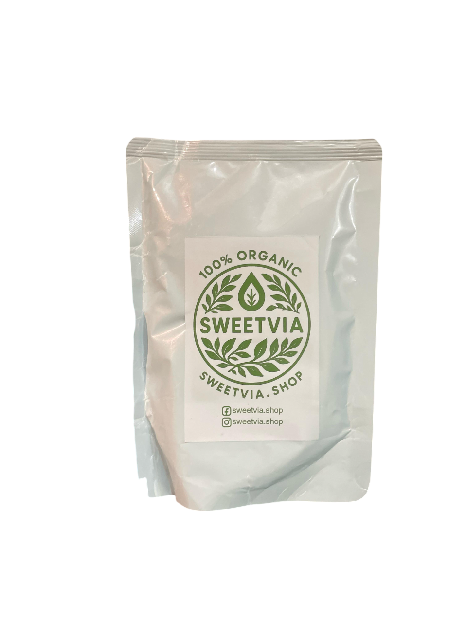 SWEETVIA – Organic Plant-Based Stevia Sweetener | Zero Sugar, Zero Calories | 100g