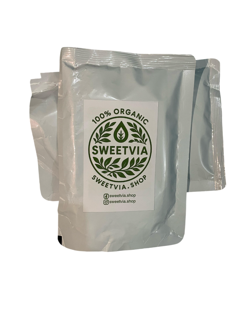 SWEETVIA – Organic Plant-Based Stevia Sweetener | Zero Sugar, Zero Calories | 100g